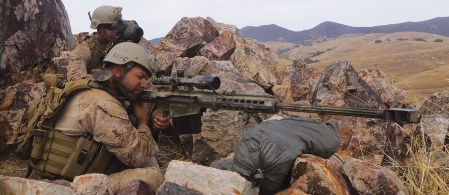 Самозарядки Barrett M107 і M82 - грізна «антиматеріальна», але не високоточна зброя