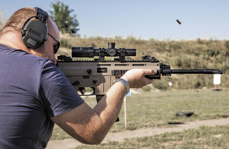  ISSC МК22 в сочетании с XD Precision 1,2-6x24 BDC IR — удачная комбинация для участия в матчах по мини-карабину