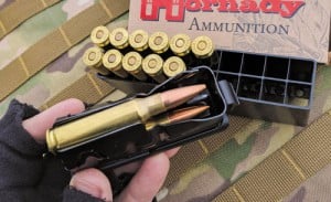 Магазин Savage Axis II Heavy Barrel - відокремлений, вміщує три патрони калібру .308 Win